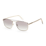 Men's PR61US-WCV13059 Sunglasses // Gray + Pale Gold + Gray Gradient