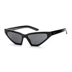 Women's PR12VS-1AB5S057 Sunglasses // Black + Dark Gray