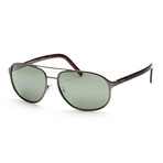 Women's PR53XS-52372260 Sunglasses // Matte Gunmetal + Gray Mirror