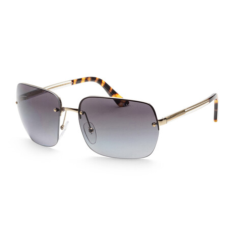 Men's PR63VS-ZVN5W162 Polarized Sunglasses // Pale Gold + Polar Gray Gradient