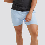 Hi-Flex™ Training Shorts 5" Lined // Pastel Blue (Extra Small)
