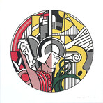 Roy Lichtenstein // The Solomon R. Guggensheim Museum Print // 1969