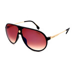 Carrera // Men's Pilot Sunglasses // Black