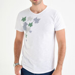 Leaves T-Shirt // White (XL)