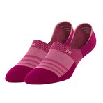 Unisex No-Show Socks // Heart & Soul: Wanderlust // Pink (US Men's Size 6-9.5)