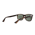 Men's GG0746S Sunglasses // Havana + Green