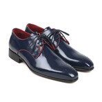Medallion Toe Derby Shoes // Navy (Euro: 44)