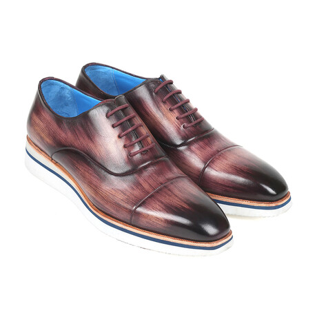 Smart Casual Leather Oxfords // Purple (US: 7)