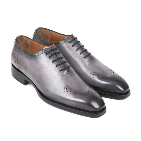 Goodyear Welted Punched Oxfords // Gray (Euro: 38)