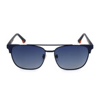Police // Men's SPL574 Polarized Sunglasses // Black