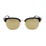 Police // Men's SPL455G Shiny Sunglasses // Black