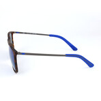 Police // Men's SPL567 Sunglasses // Havana + Blue