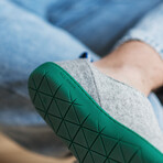 Ease Berlin Shoe // Light Gray + Green (Men's US Size 10)