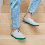 Ease Berlin Shoe // Light Gray + Green (Men's US Size 10.5)