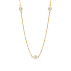 Estate 14k Yellow Gold + By the Yard Necklace // Pre-Owned