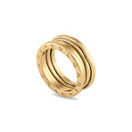 Bulgari // 18k Yellow Gold B.Zero1 Three Band Ring // Ring Size: 6 // Pre-Owned