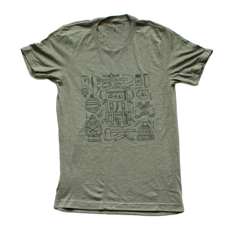 Forestry Gear Tee // Military Green (XS)