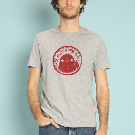 Seal Of Approval T-Shirt // Gray (S)