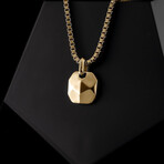 Geom Pendant // 14K Solid Gold