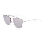 Men's DIOR0204FS Sunglasses // Light Gold + Silver