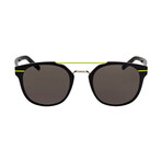 Christian Dior // Men's AL13-5 Sunglasses // Black + Yellow + Brown
