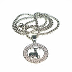 Dell Arte // Aries Pendant Necklace // Silver