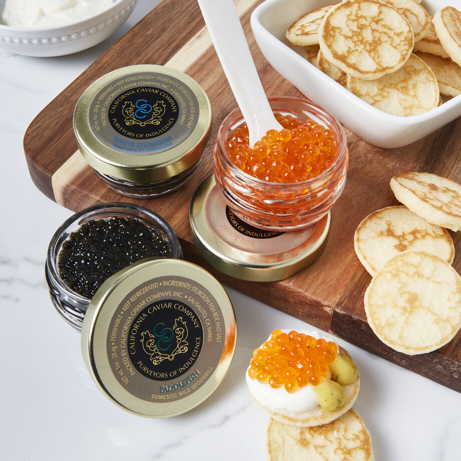 California Caviar Company Highquality Sustainable Caviar Touch of