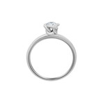Fleur Celeste Platinum + Diamond Ring II // Ring Size: 6.5 // New