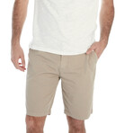 Adan Twill Short // Tan (34)