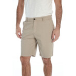 Adan Twill Short // Tan (34)