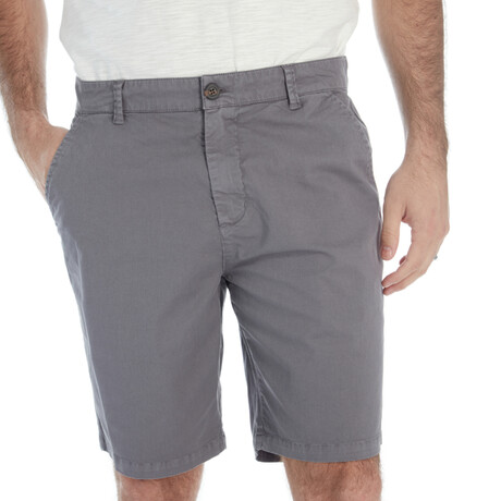 Adan Twill Short // Ash Gray (30)