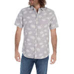 Andy Printed Slub Shirt // Armor Gray (M)