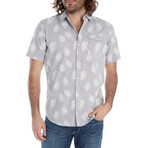 Andy Printed Slub Shirt // Armor Gray (XS)