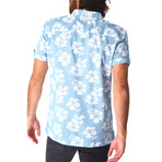 Spencer Floral Shirt // Blue (M)