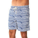 Todd Swim Trunk // Navy (M)