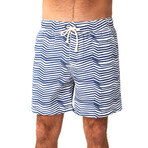 Todd Swim Trunk // Navy (M)