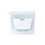 Medium Sandwich ZipBag // 2 Complete Sets (Clear Frost)