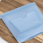 Medium Sandwich ZipBag // 2 Complete Sets (Clear Frost)