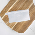 Small Snack ZipBag // Set Of 2 (Clear Frost)