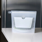 Large Everything ZipBag // 2 Complete Sets (Clear Frost)