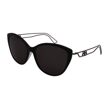 Balenciaga // Women's BB0057SK-001 Sunglasses // Black + Gray