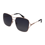 Givenchy // Women's 7004-S-DDB Sunglasses // Gold + Blue Gradient