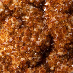 Massive Genuine Citrine Clustered Heart + Custom Metal Stand