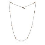 Konstantino // Artemis Sterling Silver + Garnet Necklace // 34" // Store Display