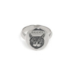 Gucci // Blind For Love Sterling Silver Ring // Ring Size: 4.5 // Store Display