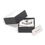 Gucci // Blind For Love Sterling Silver Ring // Ring Size: 4.5 // Store Display