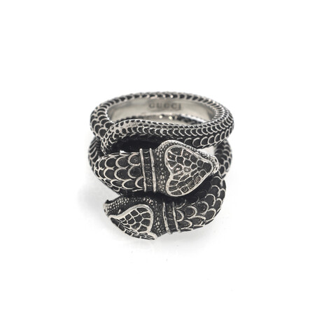 Gucci Gucci Garden Sterling Silver Ring // Ring Size 5.5 // Store Display