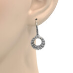 John Hardy Classic Chain Sterling Silver Earrings // Store Display