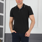 Frison Polo Shirt // Black (Medium)
