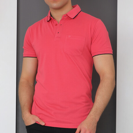Kluge Polo Shirt // Pomegranate (Medium)